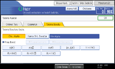 ��lem paneli ekran &ccedil;izimi