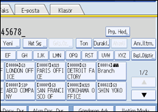 ��lem paneli ekran &ccedil;izimi