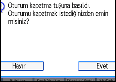 ��lem paneli ekran &ccedil;izimi