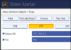 ��lem paneli ekran &ccedil;izimi