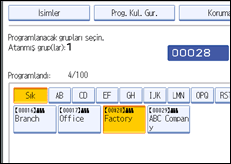 ��lem paneli ekran &ccedil;izimi