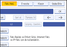��lem paneli ekran &ccedil;izimi
