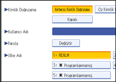 İşlem paneli ekran çizimi