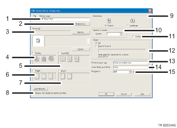 Uygulama ekran� g&ouml;sterimiyle numaraland�r�lm�� balonlu g&ouml;sterim