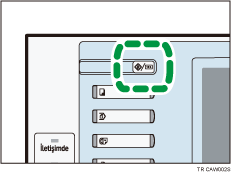 Kullan�c� Ara&ccedil;lar�/Saya&ccedil; tu�u g&ouml;sterimi