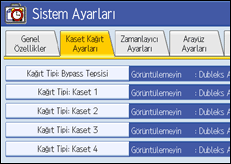 İşlem paneli ekran çizimi