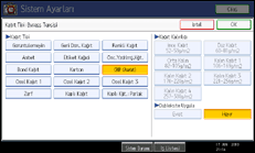 İşlem paneli ekran çizimi