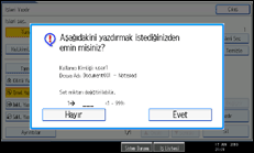 ��lem paneli ekran &ccedil;izimi