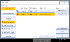 ��lem paneli ekran &ccedil;izimi
