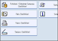��lem paneli ekran &ccedil;izimi