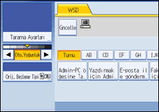 ��lem paneli ekran &ccedil;izimi