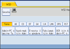 ��lem paneli ekran &ccedil;izimi