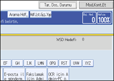 ��lem paneli ekran &ccedil;izimi