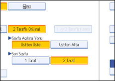 ��lem paneli ekran &ccedil;izimi