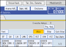 İşlem paneli ekran çizimi