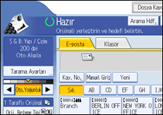 ��lem paneli ekran &ccedil;izimi