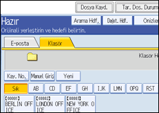 İşlem paneli ekran çizimi