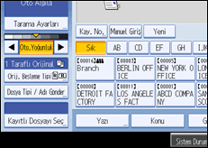 ��lem paneli ekran &ccedil;izimi