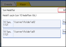��lem paneli ekran &ccedil;izimi