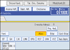 ��lem paneli ekran &ccedil;izimi