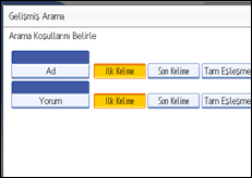 İşlem paneli ekran çizimi