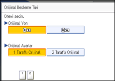 ��lem paneli ekran &ccedil;izimi