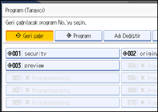 ��lem paneli ekran &ccedil;izimi