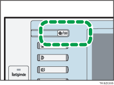 Kullanıcı Araçları/Sayaç tuşu gösterimi