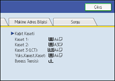 İşlem paneli ekran çizimi