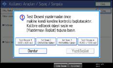 İşlem paneli ekran çizimi