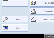 İşlem paneli ekran çizimi