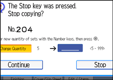 Operation panel screen illustration