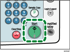 Start key illustration