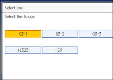 Operation panel screen illustration