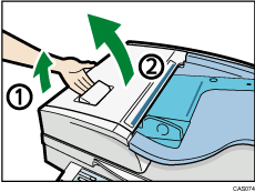 Auto document feeder illustration