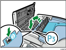 Auto document feeder illustration