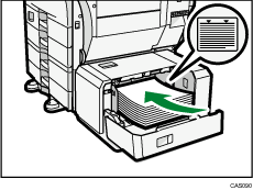 Large capacity tray (LCT) illustration