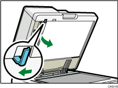 one-pass duplex scanning ADF illustration