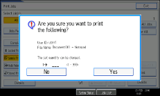 Operation panel screen illustration