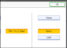 Operation panel screen illustration