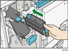 Punch waste box illustration