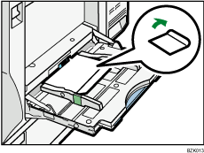 Bypass tray illustration