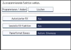 Abbildung Bedienfeld-Display