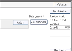 Abbildung Bedienfeld-Display