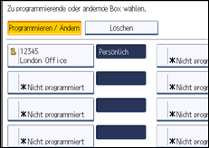 Abbildung Bedienfeld-Display