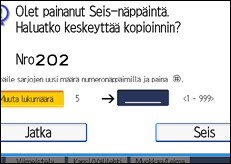 Käyttöpaneelin näytön kuvaus