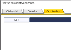 Käyttöpaneelin näytön kuvaus