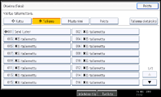Käyttöpaneelin näytön kuvaus