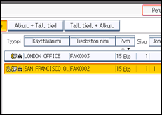 Käyttöpaneelin näytön kuvaus