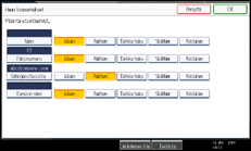Käyttöpaneelin näytön kuvaus